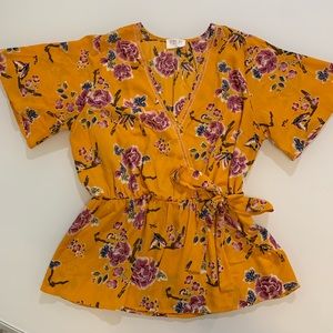 Women’s floral top